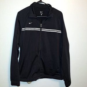 NIKE RIO FULL ZIP UP TEAM STRIPE ATHLETIC Track Jacket, Black Large